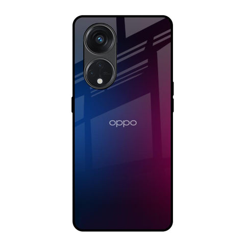 Mix Gradient Shade Oppo Reno8T 5G Glass Back Cover Online