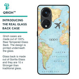 Fly Around The World Glass Case for Oppo Reno8T 5G
