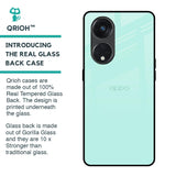 Teal Glass Case for Oppo Reno8T 5G