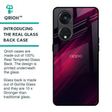 Razor Black Glass Case for Oppo Reno8T 5G