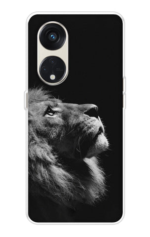 Lion Looking to Sky Oppo Reno8T 5G Back Cover