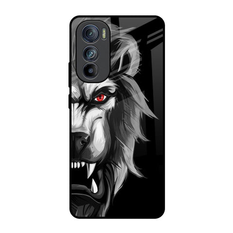 Wild Lion Motorola Edge 30 Glass Back Cover Online