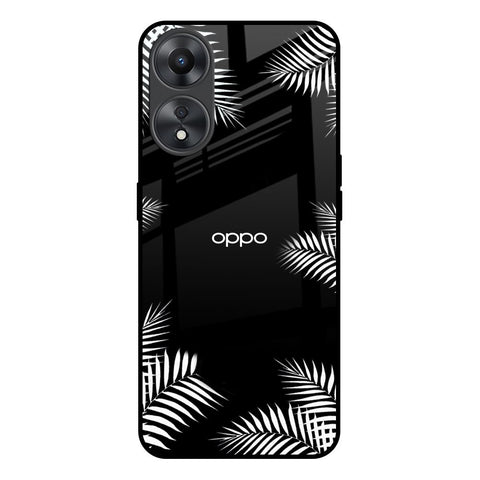 Zealand Fern Design Oppo A58 5G Glass Back Cover Online