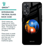 Yin Yang Balance Glass Case for Oppo A58 5G