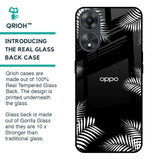 Zealand Fern Design Glass Case For Oppo A58 5G