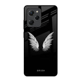 White Angel Wings Poco X5 Pro 5G Glass Back Cover Online