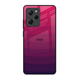 Wavy Pink Pattern Poco X5 Pro 5G Glass Back Cover Online