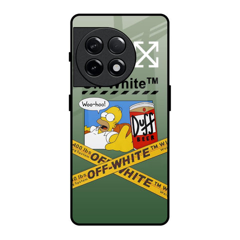 Duff Beer OnePlus 11R 5G Glass Back Cover Online