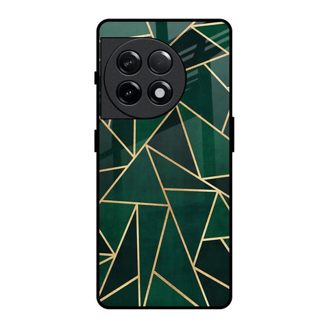 Abstract Green OnePlus 11R 5G Glass Back Cover Online