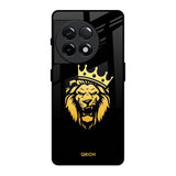 Lion The King OnePlus 11R 5G Glass Back Cover Online