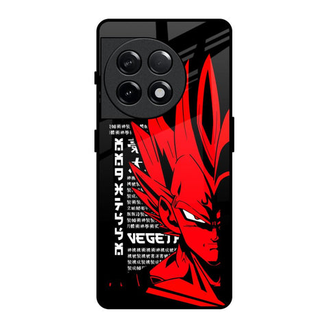 Red Vegeta OnePlus 11R 5G Glass Back Cover Online