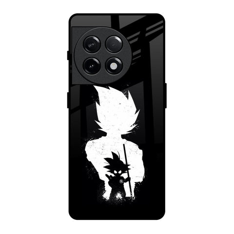 Monochrome Goku OnePlus 11R 5G Glass Back Cover Online