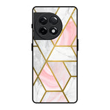 Geometrical Marble OnePlus 11R 5G Glass Back Cover Online