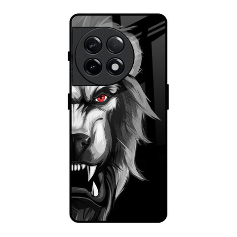 Wild Lion OnePlus 11R 5G Glass Back Cover Online