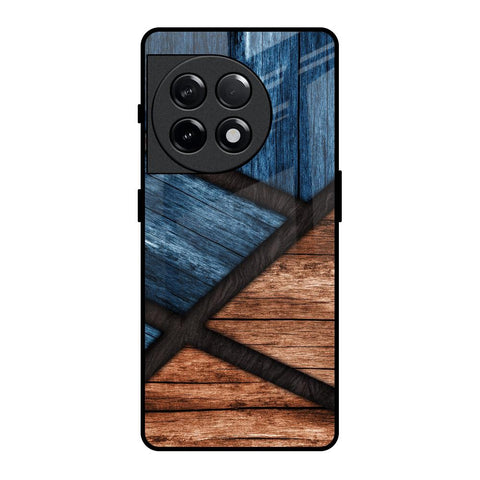 Wooden Tiles OnePlus 11R 5G Glass Back Cover Online