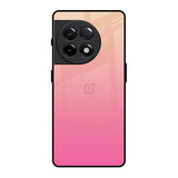 Pastel Pink Gradient OnePlus 11R 5G Glass Back Cover Online