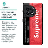 Supreme Ticket Glass Case for OnePlus 11R 5G