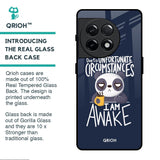 Struggling Panda Glass Case for OnePlus 11R 5G