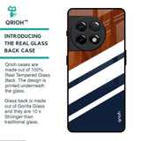 Bold Stripes Glass Case for OnePlus 11R 5G