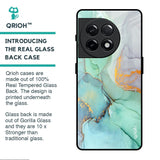 Green Marble Glass Case for OnePlus 11R 5G