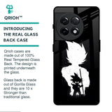 Monochrome Goku Glass Case for OnePlus 11R 5G