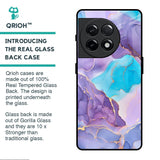 Alcohol ink Marble Glass Case for OnePlus 11R 5G