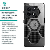 Hexagon Style Glass Case For OnePlus 11R 5G