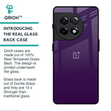 Dark Purple Glass Case for OnePlus 11R 5G