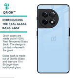 Pastel Sky Blue Glass Case for OnePlus 11R 5G