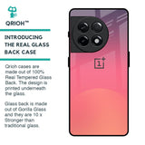 Sunset Orange Glass Case for OnePlus 11R 5G