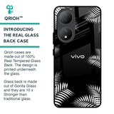 Zealand Fern Design Glass Case For Vivo Y100 5G