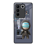 Space Travel Vivo V27 5G Glass Back Cover Online