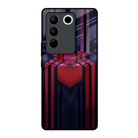 Super Art Logo Vivo V27 5G Glass Back Cover Online