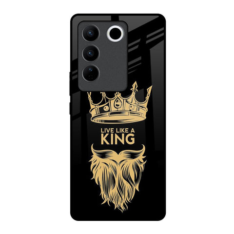 King Life Vivo V27 5G Glass Back Cover Online