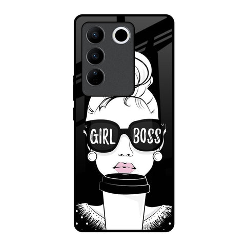 Girl Boss Vivo V27 5G Glass Back Cover Online