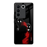 Shadow Character Vivo V27 5G Glass Back Cover Online