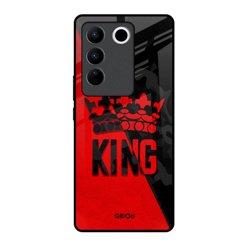 I Am A King Vivo V27 5G Glass Back Cover Online