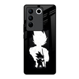 Monochrome Goku Vivo V27 5G Glass Back Cover Online