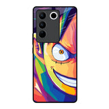 Monkey Wpap Pop Art Vivo V27 5G Glass Back Cover Online