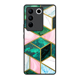 Seamless Green Marble Vivo V27 5G Glass Back Cover Online