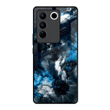 Cloudy Dust Vivo V27 5G Glass Back Cover Online