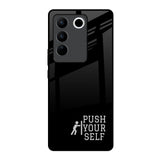 Push Your Self Vivo V27 5G Glass Back Cover Online