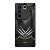 Black Warrior Vivo V27 5G Glass Back Cover Online