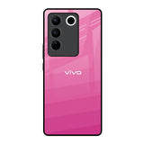 Pink Ribbon Caddy Vivo V27 5G Glass Back Cover Online