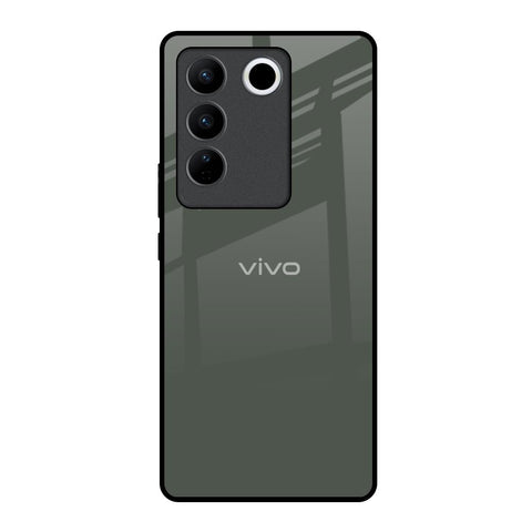 Charcoal Vivo V27 5G Glass Back Cover Online