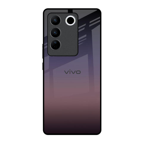 Grey Ombre Vivo V27 5G Glass Back Cover Online