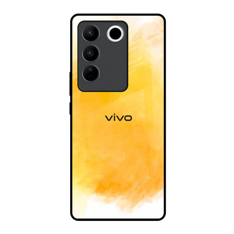 Rustic Orange Vivo V27 5G Glass Back Cover Online