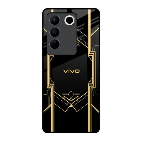 Sacred Logo Vivo V27 5G Glass Back Cover Online