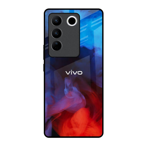 Dim Smoke Vivo V27 5G Glass Back Cover Online