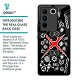 Red Zone Glass Case for Vivo V27 5G